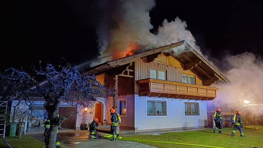 Wohnhausbrand in Gröbming